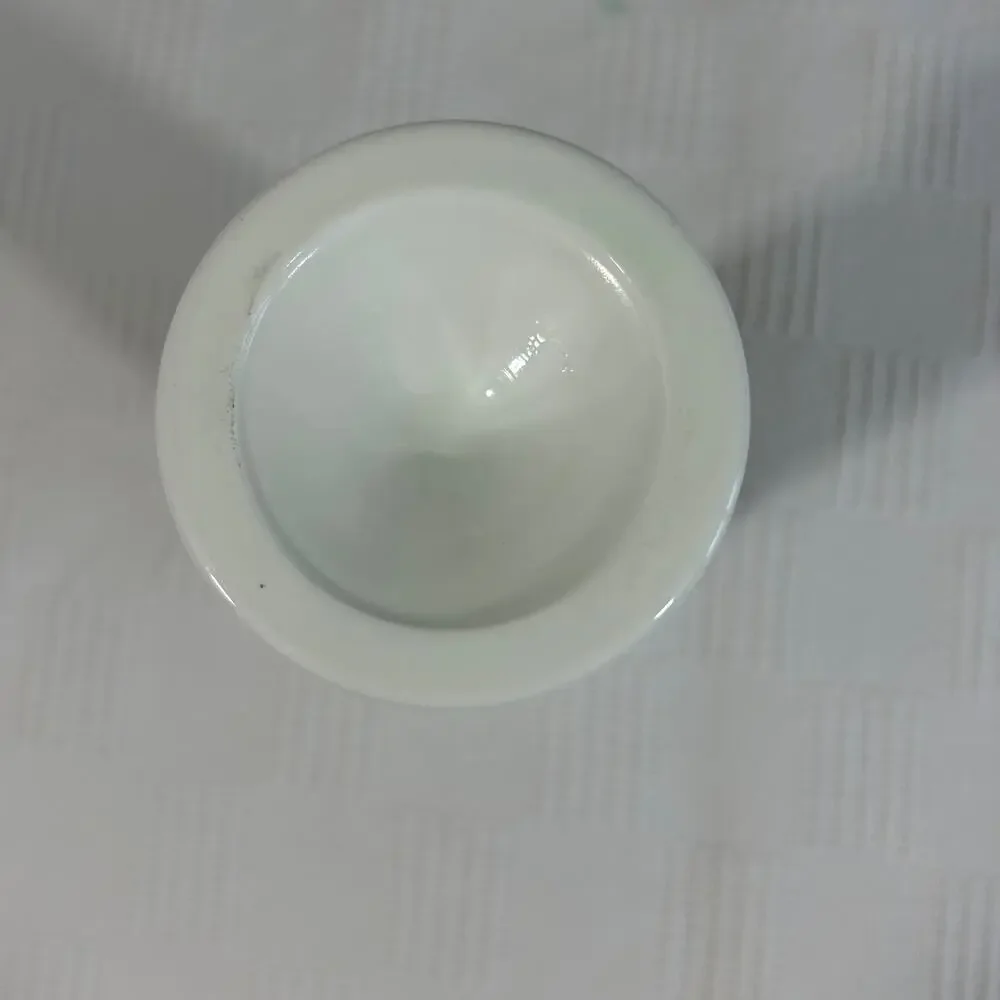 Milk Glass Vase 8